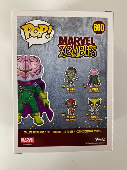 Marvel Funko Pop! - Zombie Mysterio #660 Glow In The Dark Walmart 2020 Exclusive