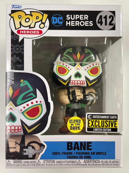 DC Funko Pop! - Dia De Los Muertos Bane #412 Day Of The Dead Glow EE Exclusive