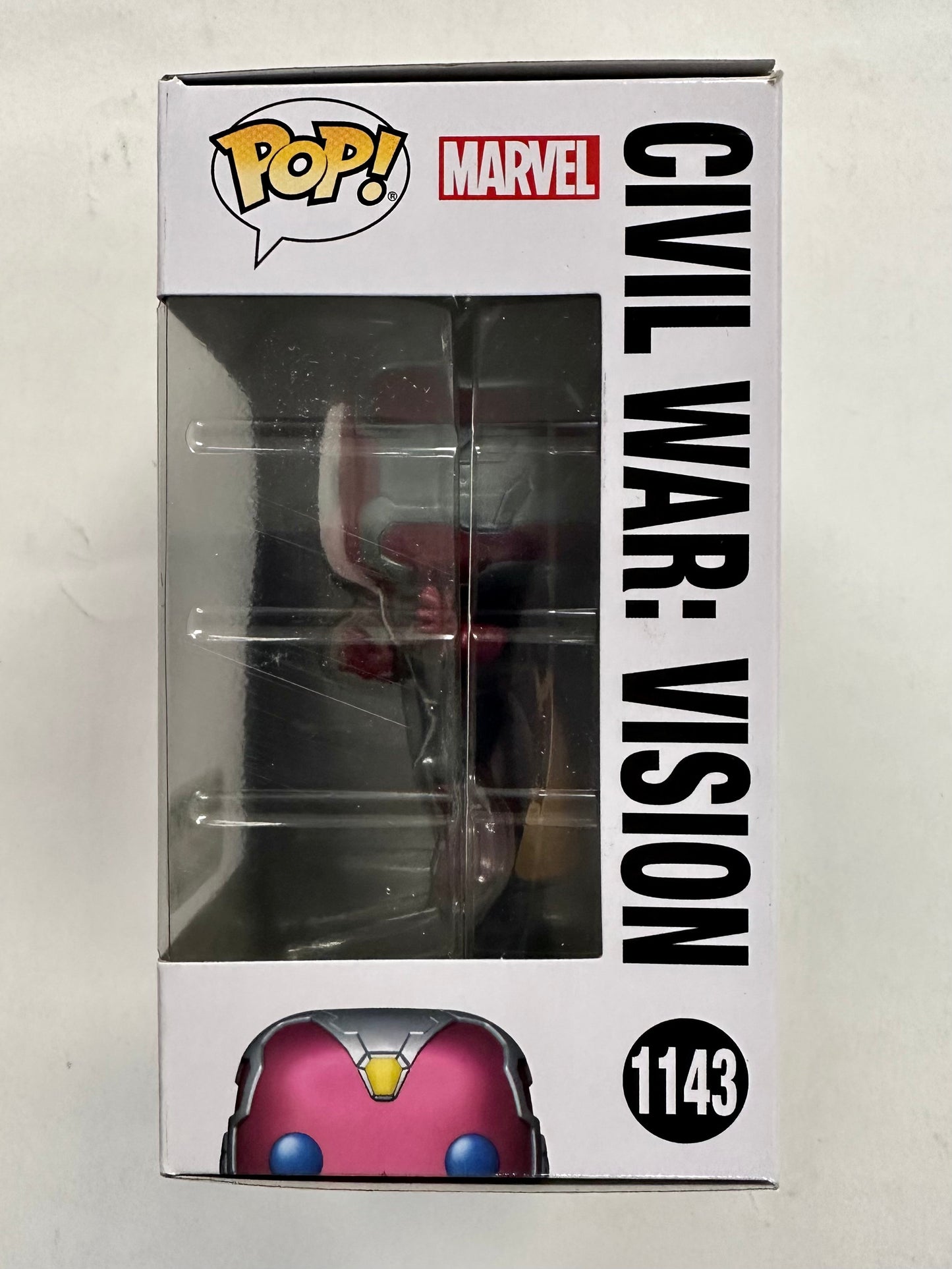 Marvel Funko Pop! - Vision #1143 Captain America Build A Scene 2023 Exclusive