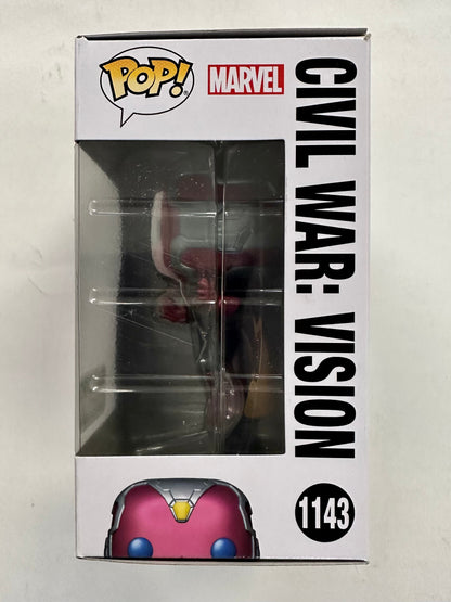 Marvel Funko Pop! - Vision #1143 Captain America Build A Scene 2023 Exclusive