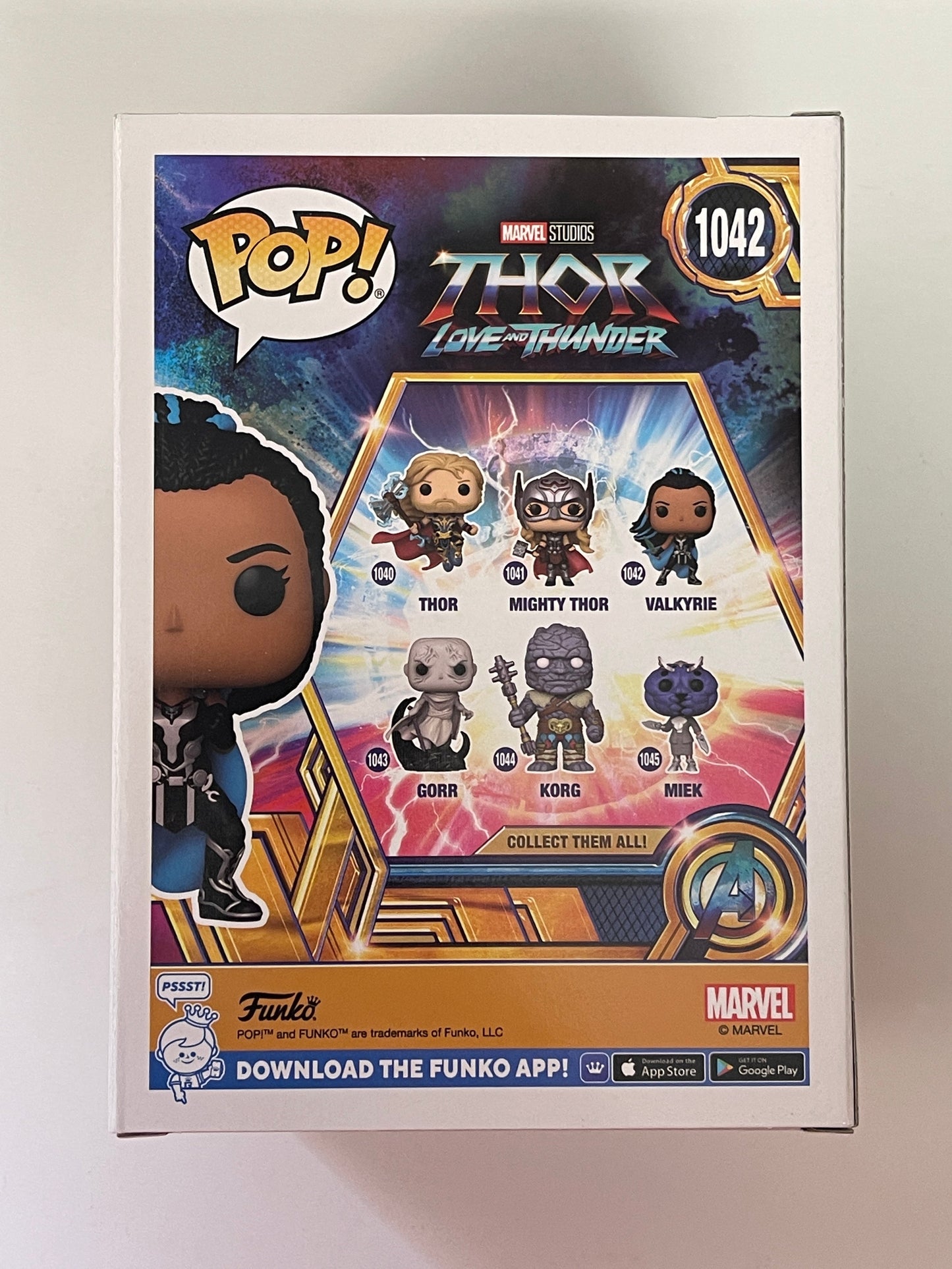Marvel Funko Pop! - Valkyrie With Blade #1042 Thor Love And Thunder 2022