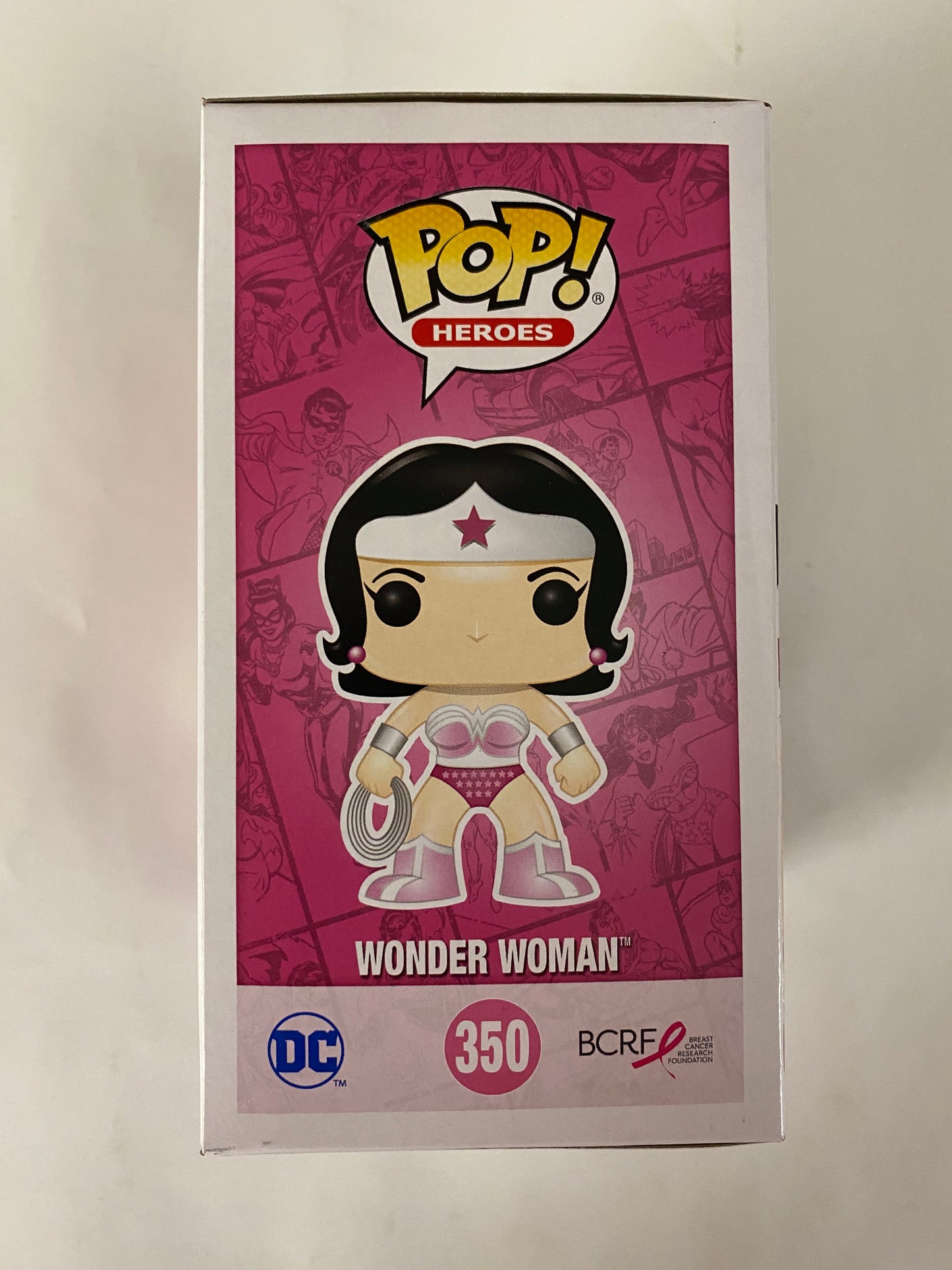 DC Funko Pop! - Pink Wonder Woman #350 BCRF Breast Cancer Awareness