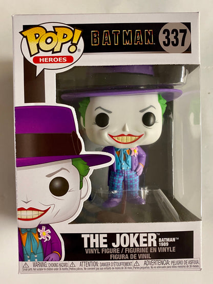DC Funko Pop! - The Joker #337 Batman 1989 Jack Nicholson