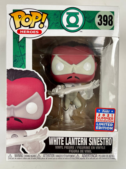 DC Funko Pop! - White Lantern Sinestro #398 SDCC 2021 Summer Con Exclusive