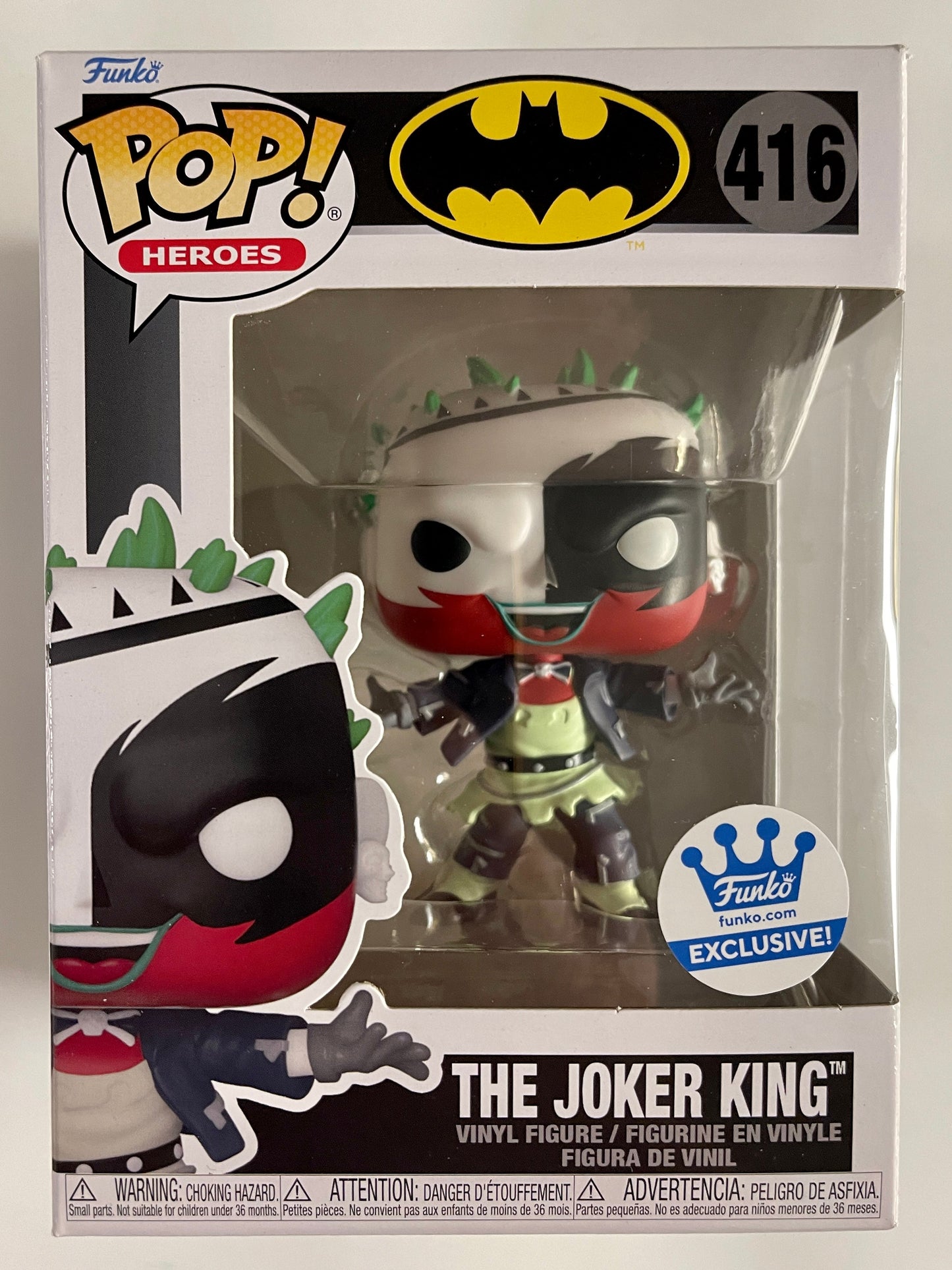 DC Funko Pop! - The Joker King #416 Batman Day FS Exclusive