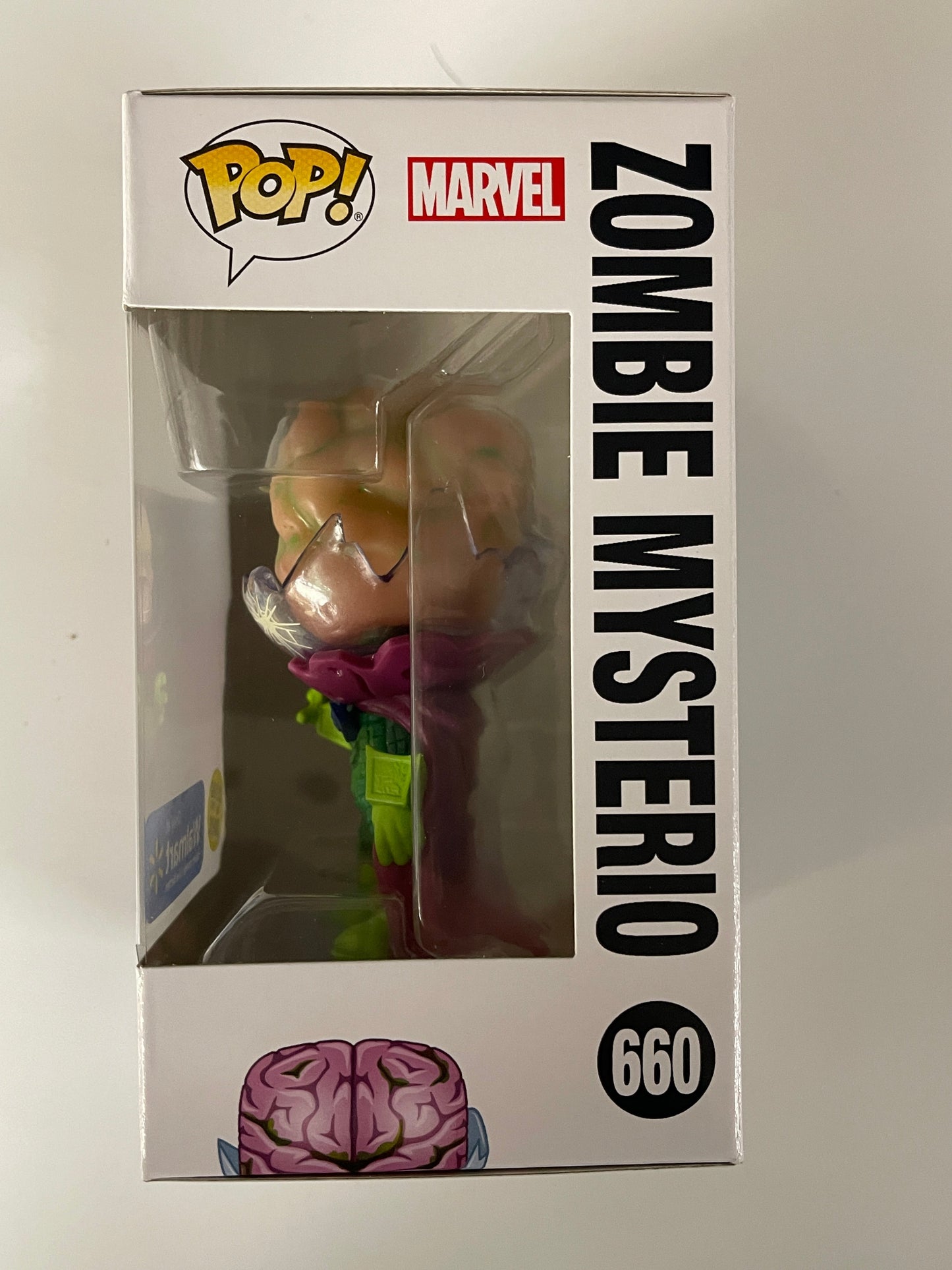 Marvel Funko Pop! - Zombie Mysterio #660 Glow In The Dark Walmart 2020 Exclusive