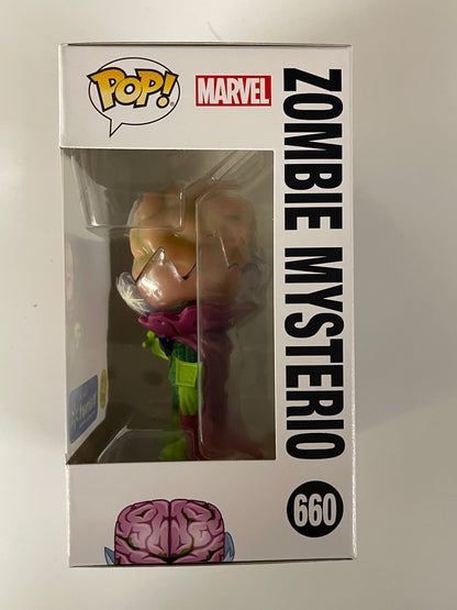 Marvel Funko Pop! - Zombie Mysterio #660 Glow In The Dark Walmart 2020 Exclusive