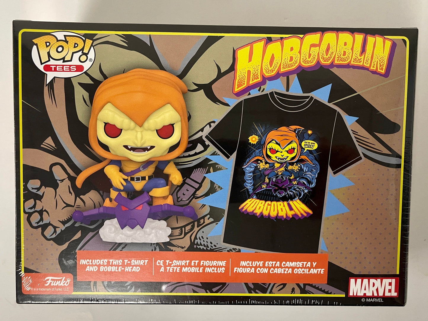 Marvel Funko Pop! - XL Tee & Hobgoblin #959 Glow Target 2021 Exclusive