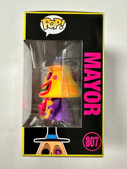 Disney Funko Pop! - Mayor #807 Nightmare Before Christmas 2022 Black Light