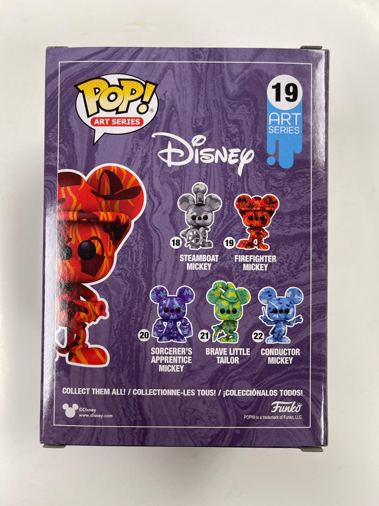 Disney Funko Pop! - Firefighter Mickey Mouse #19 Art Series Walmart 2021 Exclusive