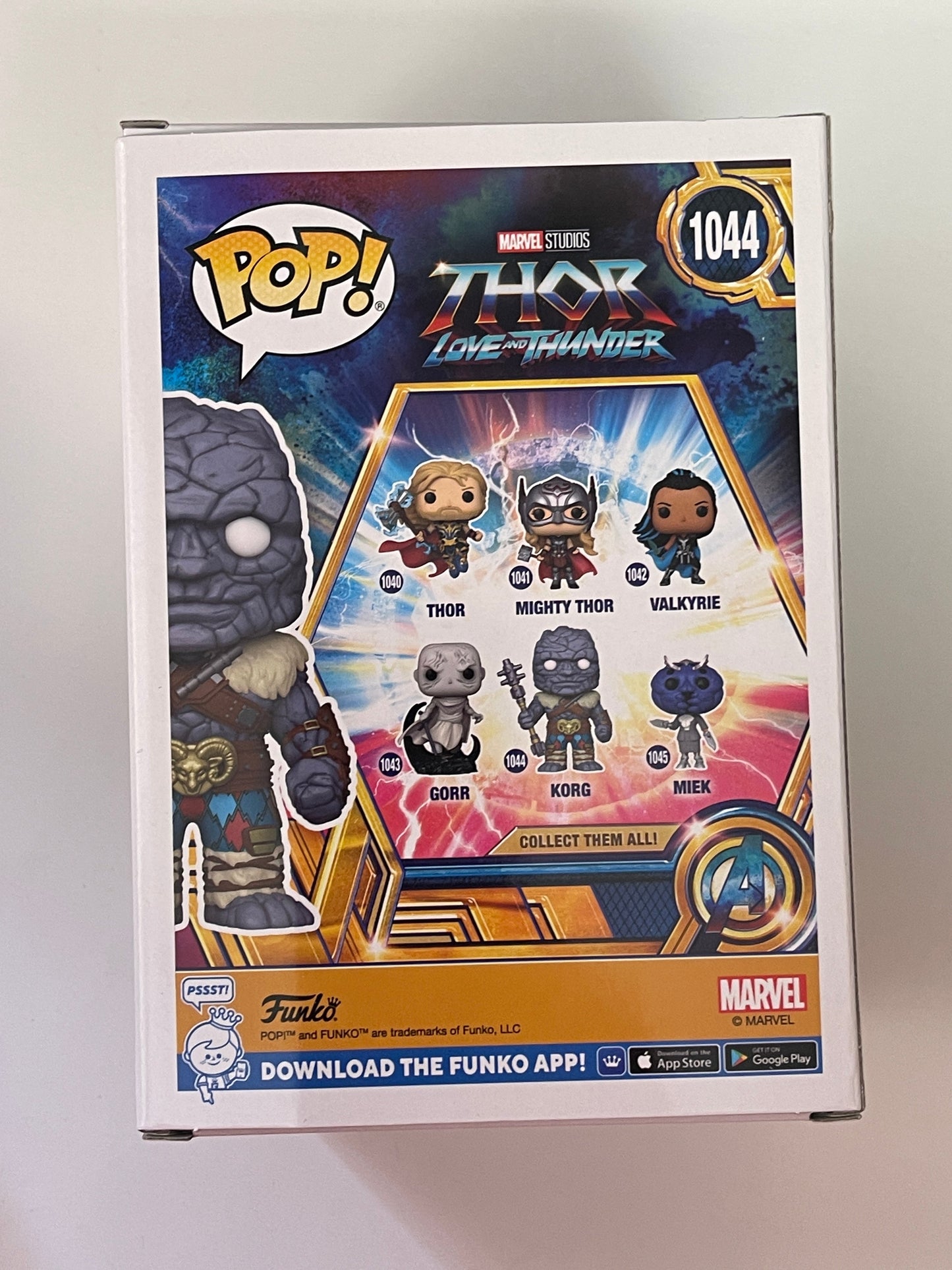 Marvel Funko Pop! - Korg #1044 Thor Love And Thunder 2022