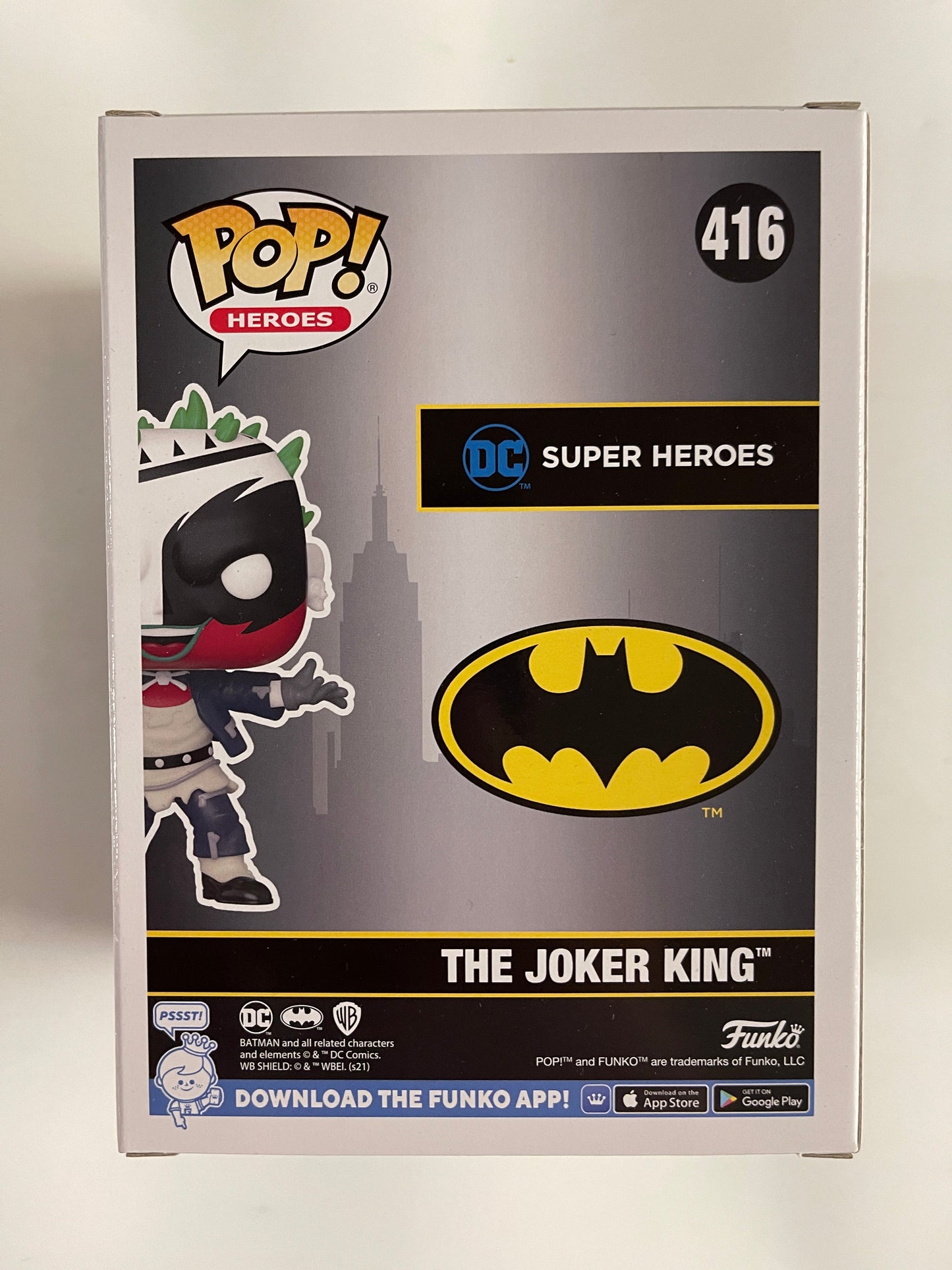DC Funko Pop! - The Joker King #416 Batman Day FS Exclusive