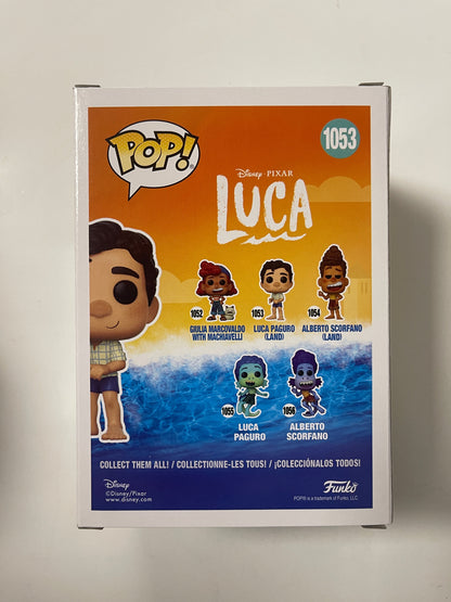 Disney Funko Pop! - Luca Paguro (Land) #1053 Pixar Luca 2021 Italy Vespa