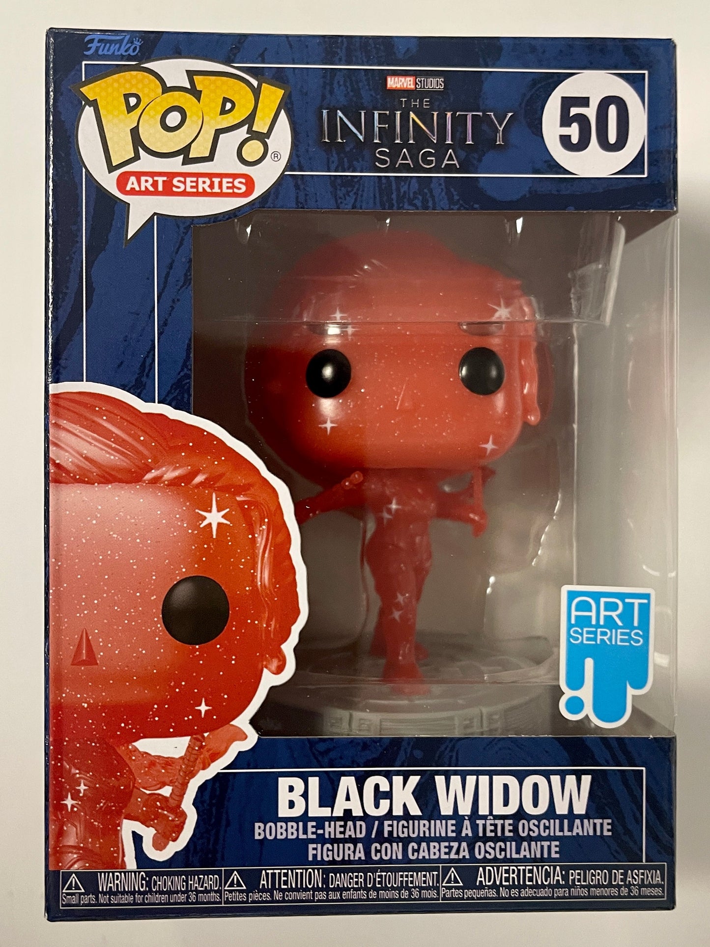 Marvel Funko Pop! - Black Widow 50 Infinity Saga Art Series 2021 Exclusive