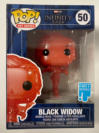 Marvel Funko Pop! - Black Widow 50 Infinity Saga Art Series 2021 Exclusive