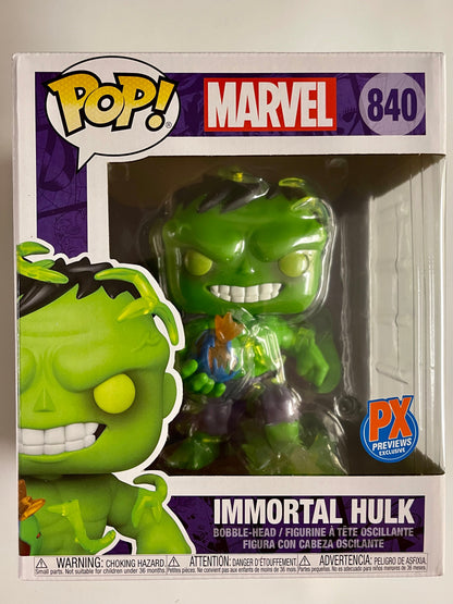 Marvel Funko Pop! - 6” Immortal Hulk #840 Previews PX 2021 Exclusive