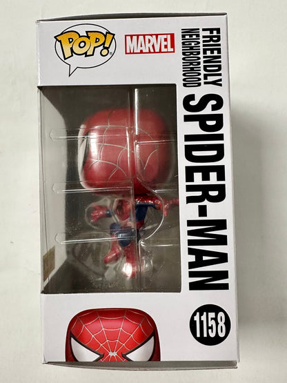 Marvel Funko Pop! - Metallic Friendly Neighborhood Spider-Man #1158 No Way Home 2022 Exclusive