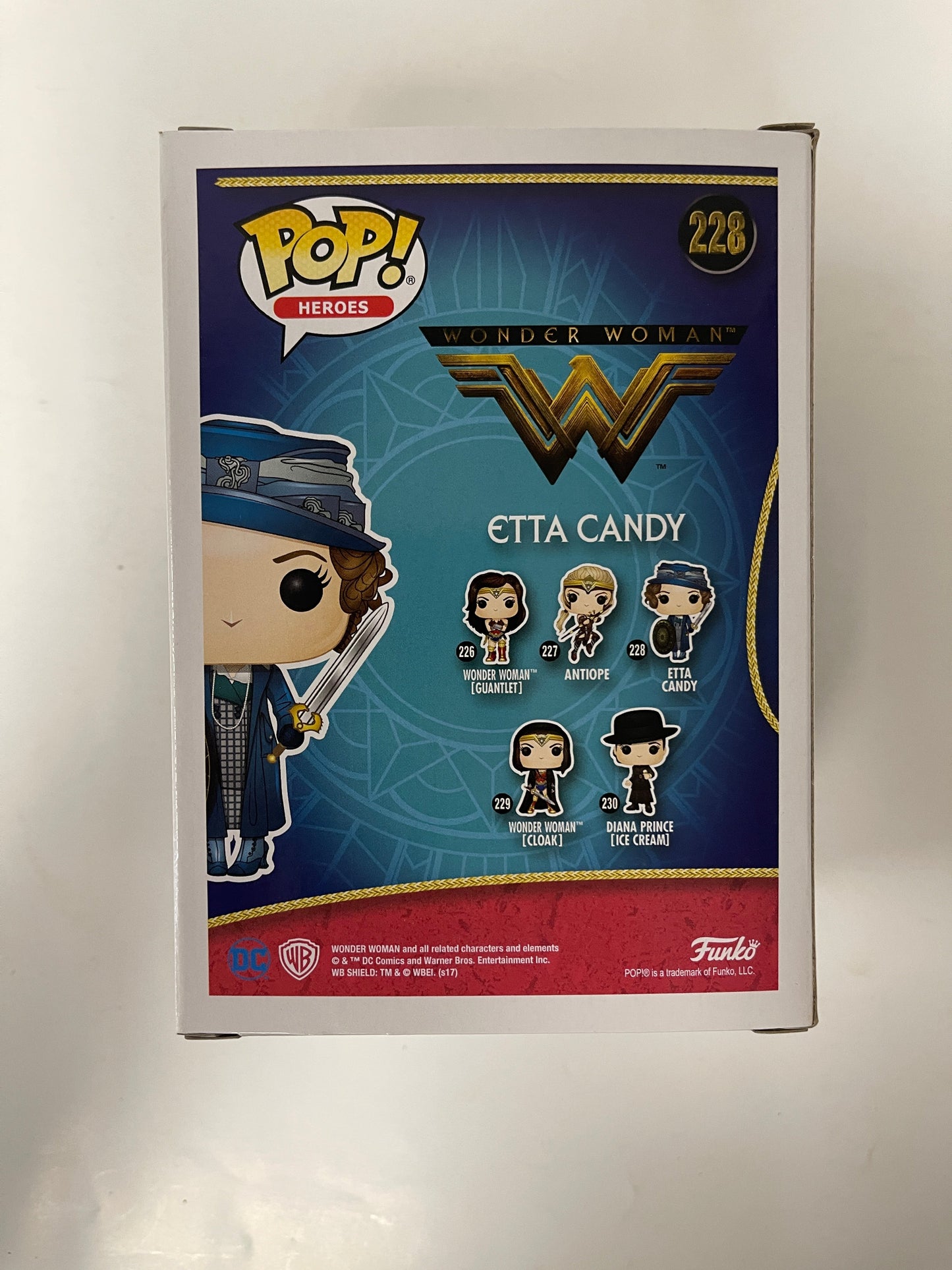DC Funko Pop! - Etta Candy W/ Sword & Shield #228 Wonder Woman 2017