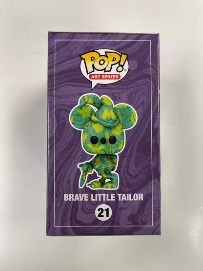 Disney Funko Pop! - Brave Little Tailor Mickey #21 Art Series Walmart 2021 Exclusive