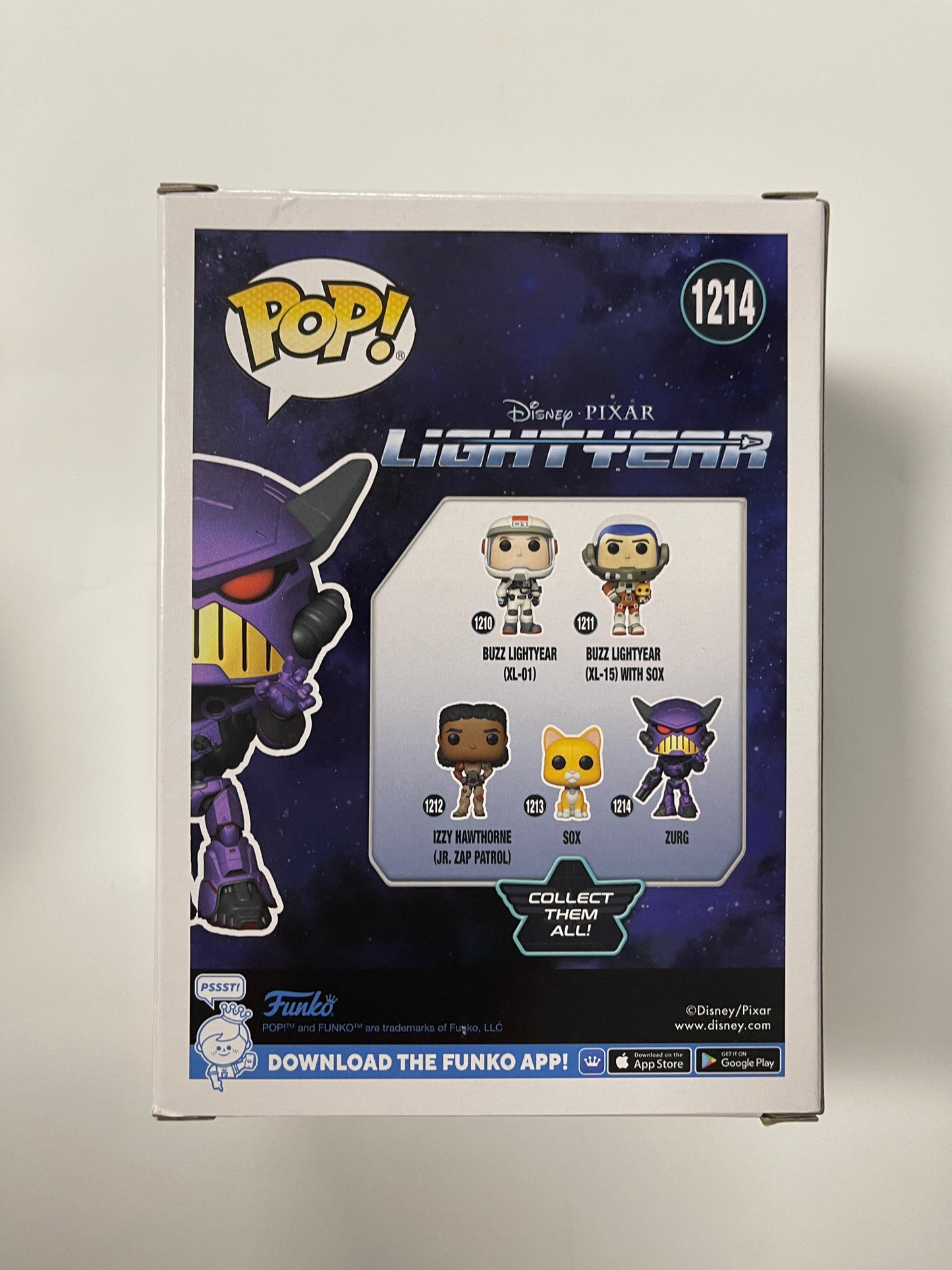 Disney Funko Pop! - Zurg #1214 Pixar Lightyear 2022 Villain