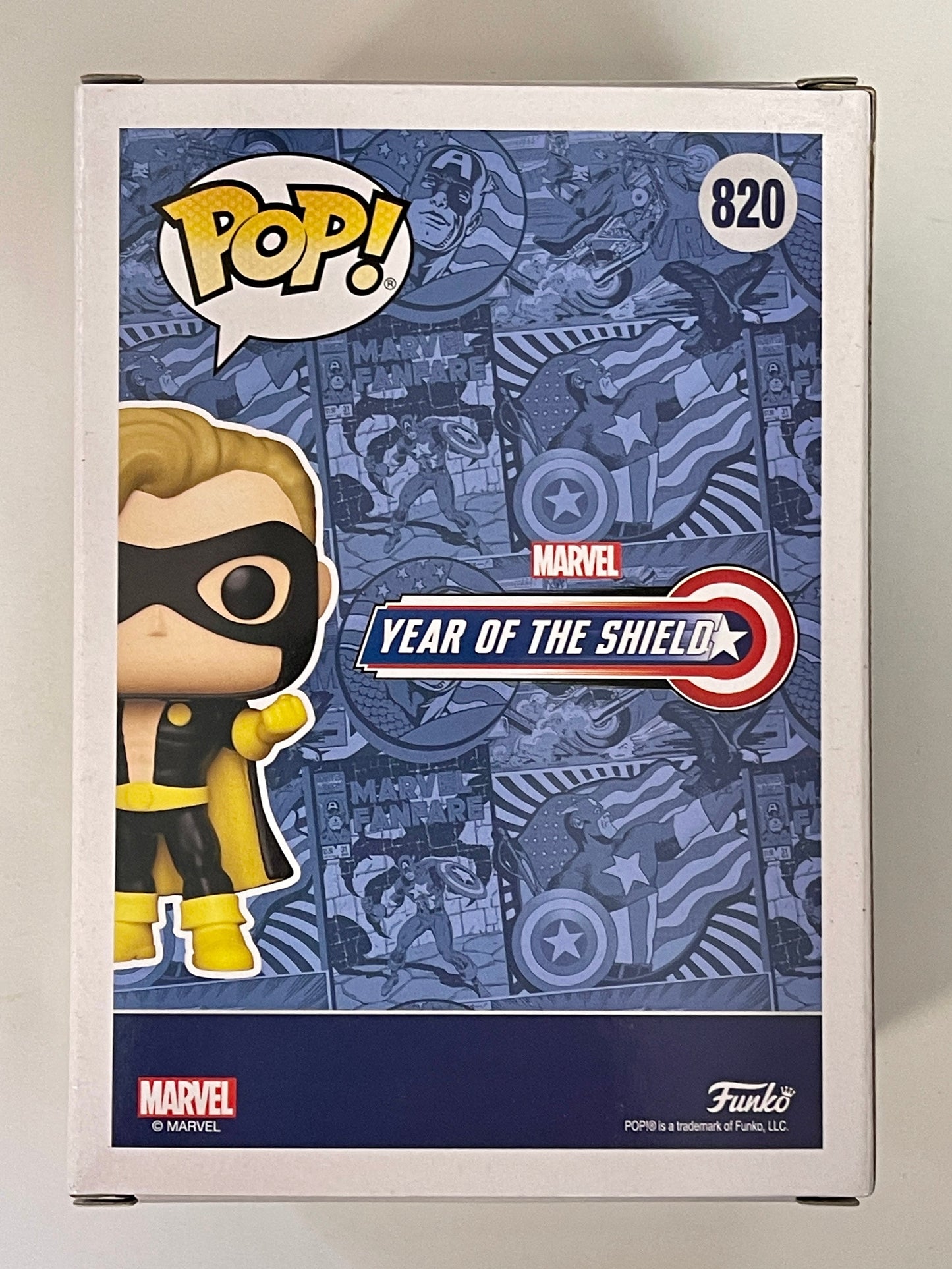 Marvel Funko Pop! - Nomad Steve Rogers #820 Marvel Collectors Corps Amazon Exclusive YOTS