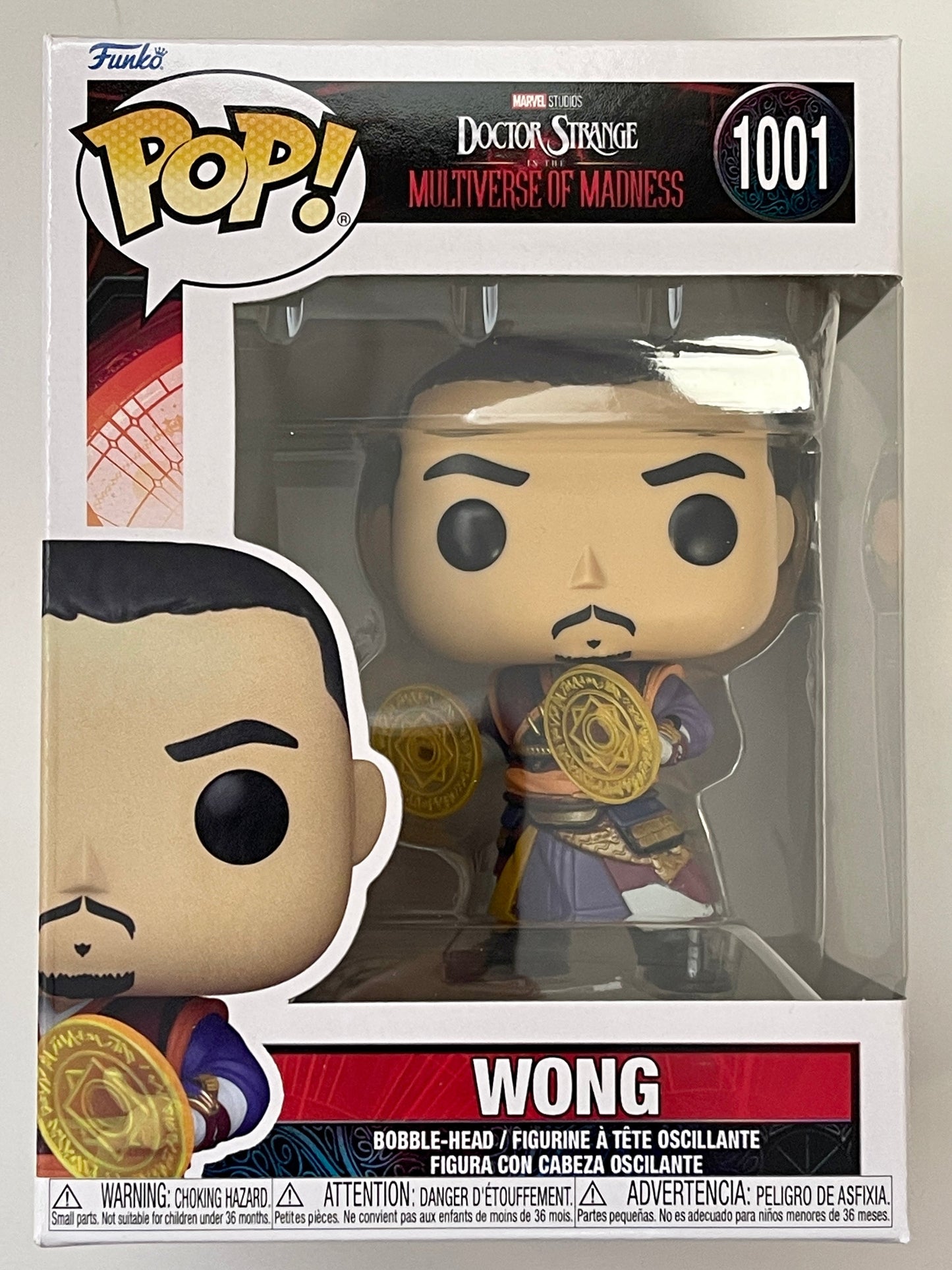 Marvel Funko Pop! - Wong #1001 Doctor Strange & The Multiverse Of Madness 2022