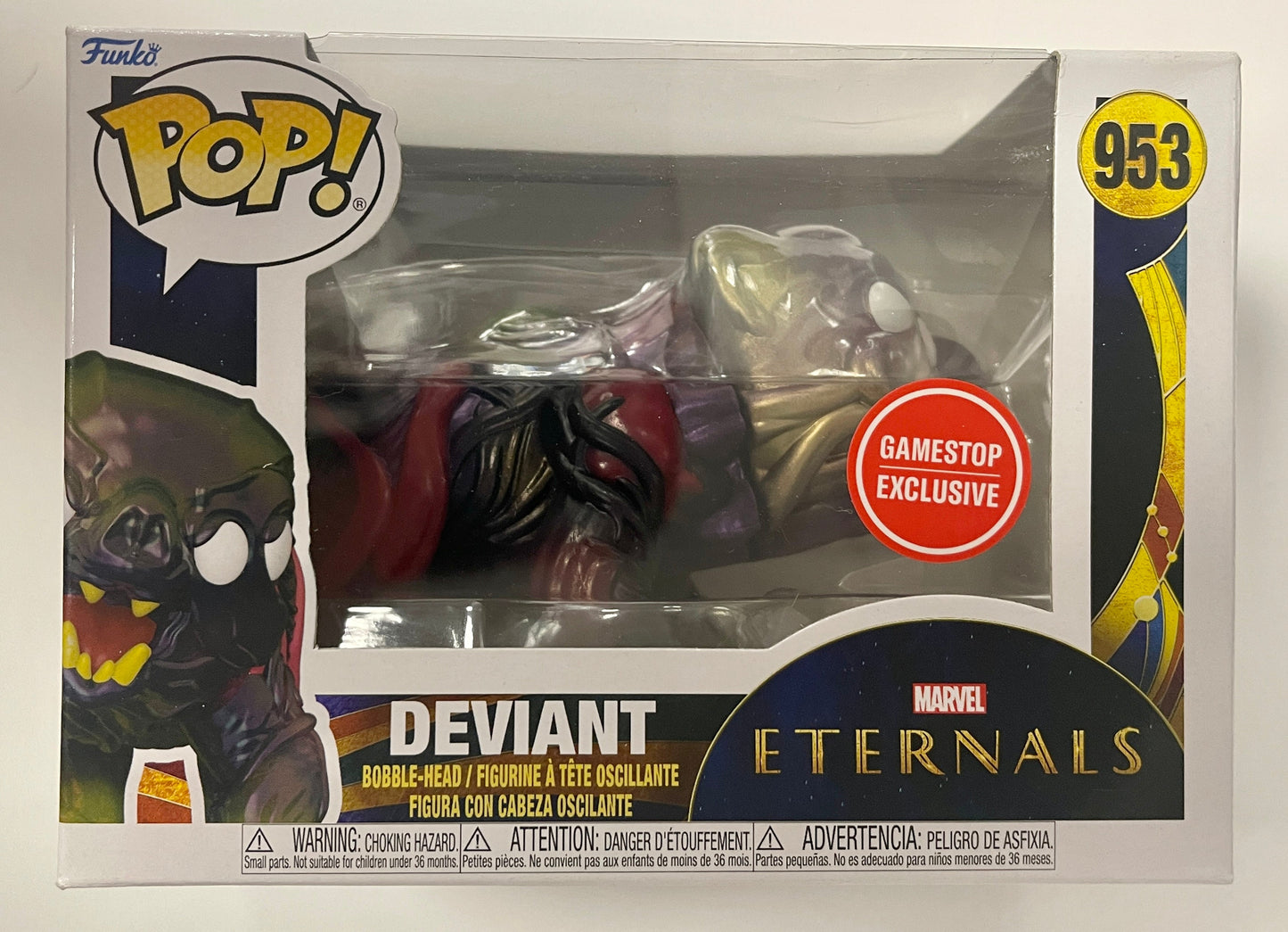 Marvel Funko Pop! - Metallic Deviant #953 The Eternals GameStop 2021 Exclusive