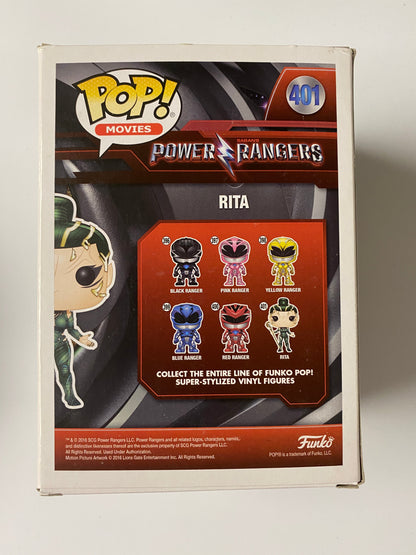 Movies Funko Pop! - Rita Repulsa #401 Power Rangers Vaulted 2016 HT Exclusive