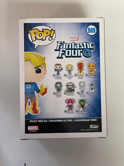 Marvel Funko Pop! - Human Torch #569 Fantastic Four Johnny Storm 2019 Vaulted HT Exclusive