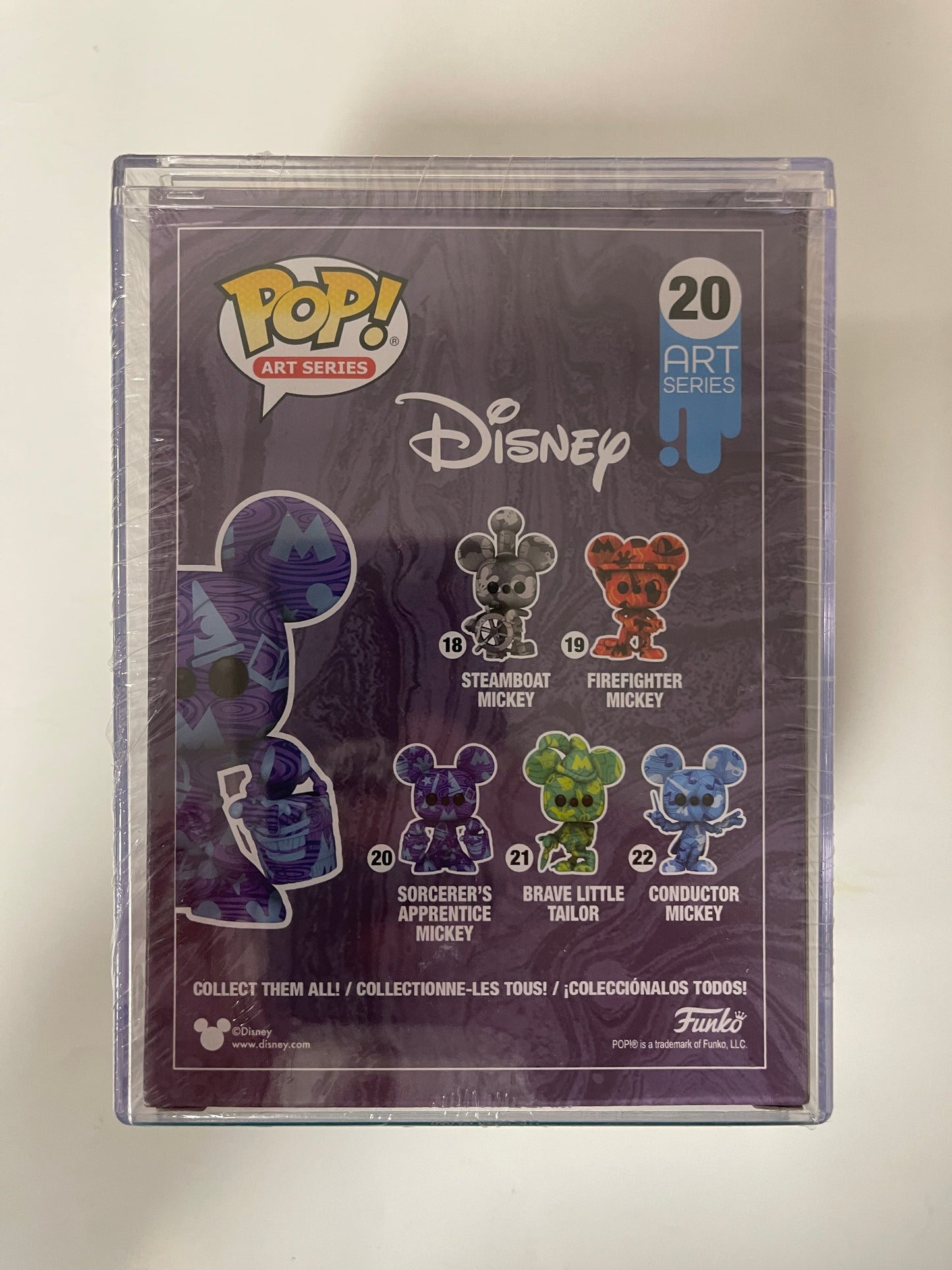 Disney Funko Pop! - Sorcerer’s Apprentice Mickey #20 Art Series Walmart Exclusive