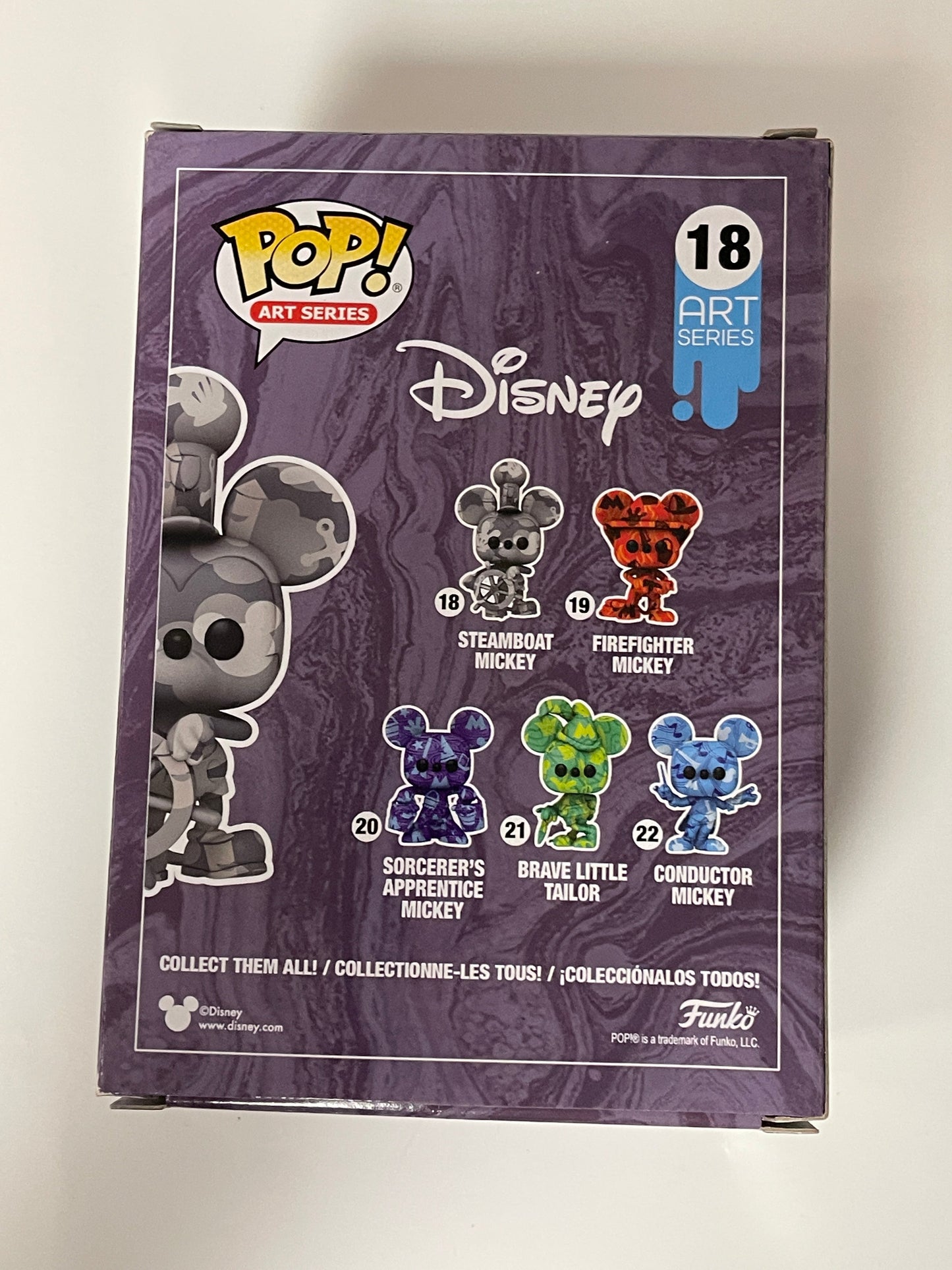 Disney Funko Pop! - Steamboat Mickey #18 Art Series Walmart 2021 Exclusive