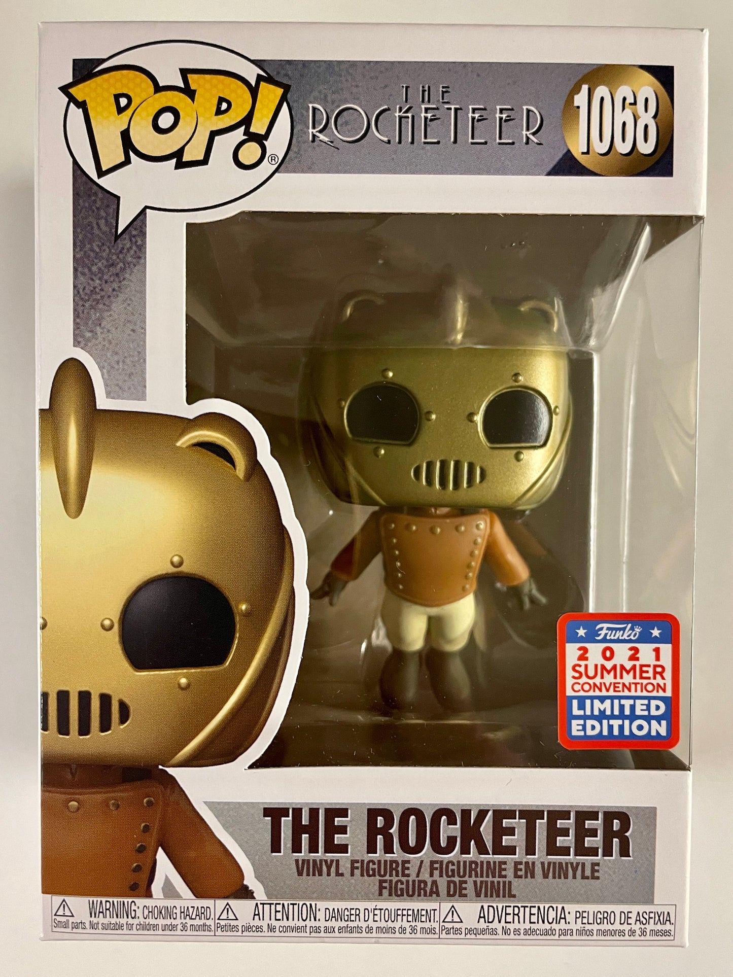 Disney Funko Pop! - The Rocketeer #1068 SDCC 2021 Summer Con Exclusive