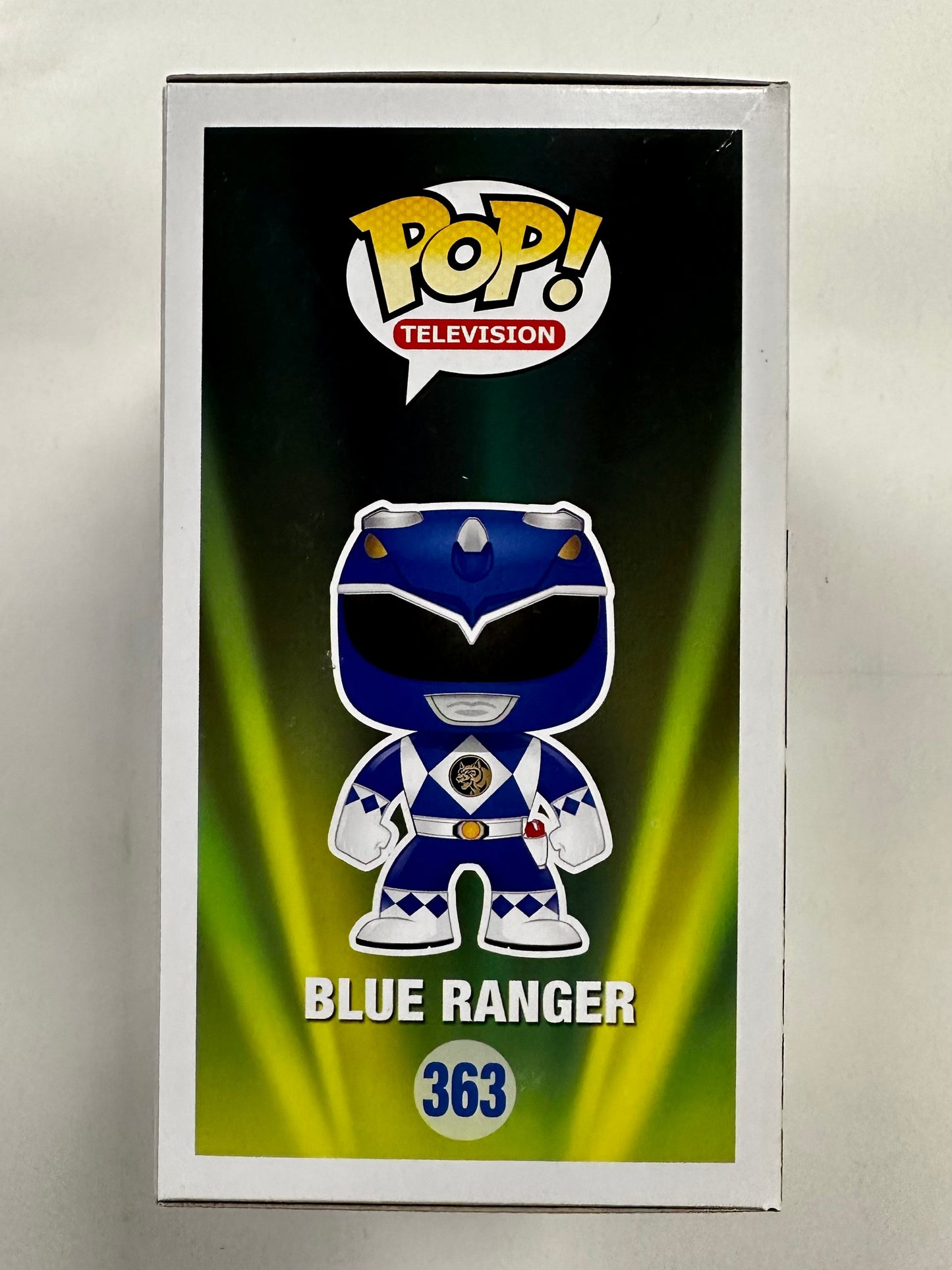 TV Funko Pop! - Metallic Blue Power Ranger #363 Vaulted 2016 GS Exclusive