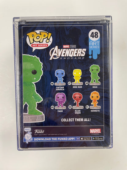 Marvel Funko Pop! - The Hulk (Green) #48 Infinity Saga Art Series Stack