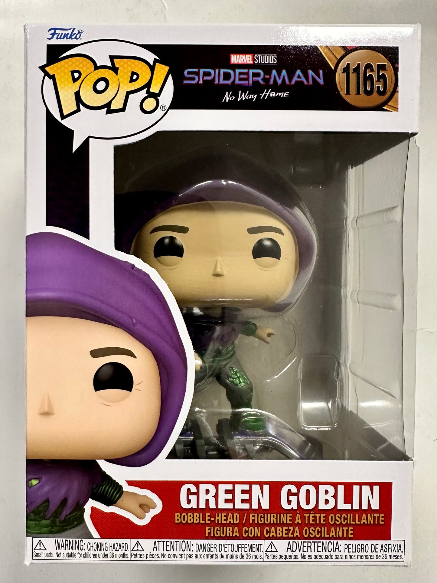 Marvel Funko Pop! - Green Goblin On Glider #1165 Spider-Man No Way Home 2022