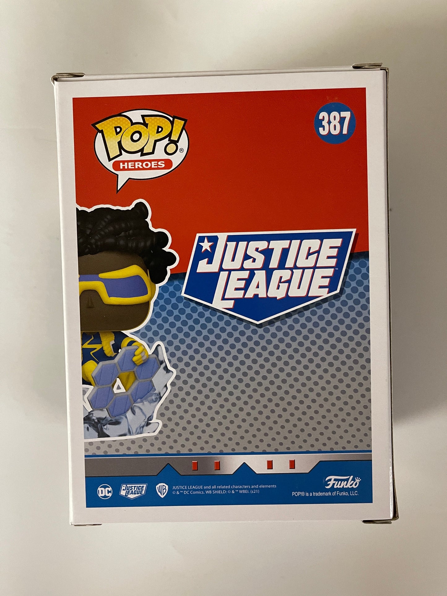 DC Funko Pop! - Static Shock #387 Justice League Hot Topic 2021 Exclusive