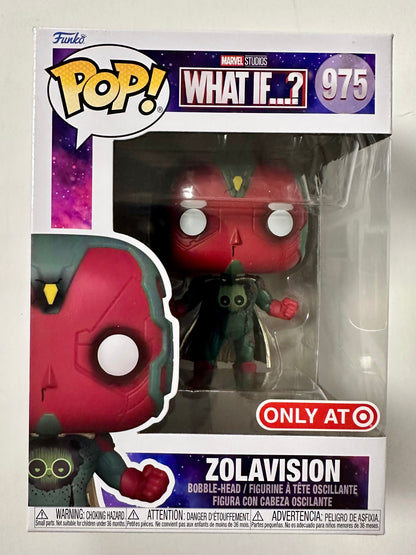 Marvel Funko Pop! - Metallic Zolavision #975 Target Exclusive What If? Disney+