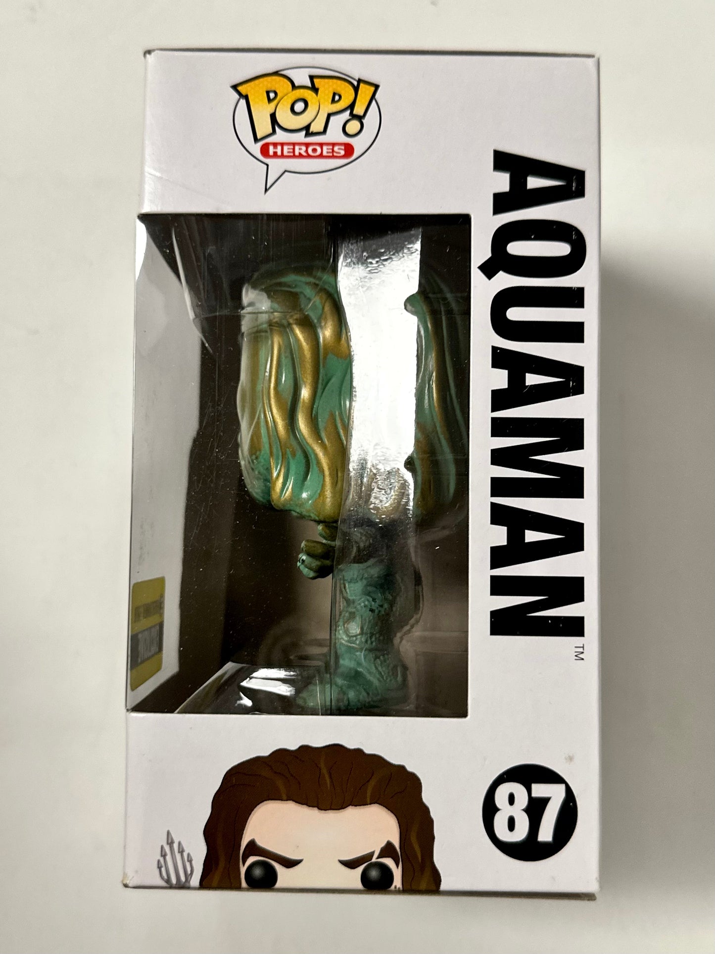 DC Funko Pop! - Patina Aquaman #87 Batman V Superman 2015 Vaulted Exclusive