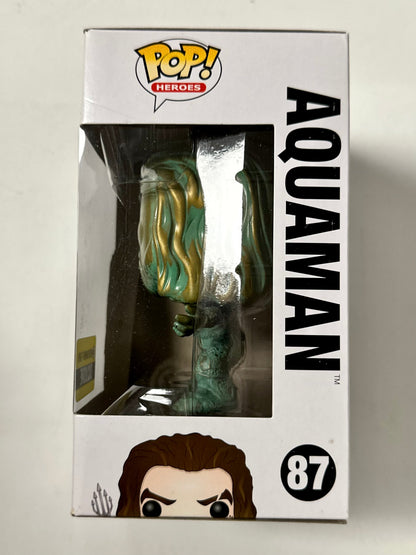 DC Funko Pop! - Patina Aquaman #87 Batman V Superman 2015 Vaulted Exclusive