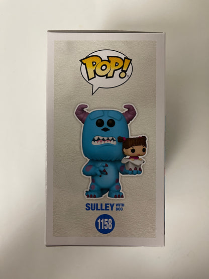 Disney Funko Pop! - Sulley With Boo #1158 Pixar Monsters Inc FS 2022 Exclusive