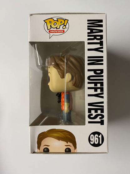 Movies Funko Pop! - Marty in Puffy Vest #961 Back to The Future 2020