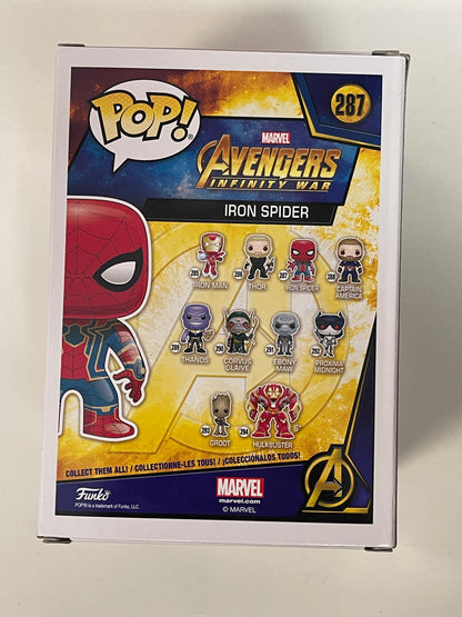 Marvel Funko Pop! - Iron Spider #287 Avengers Infinity War Spider-Man 2017