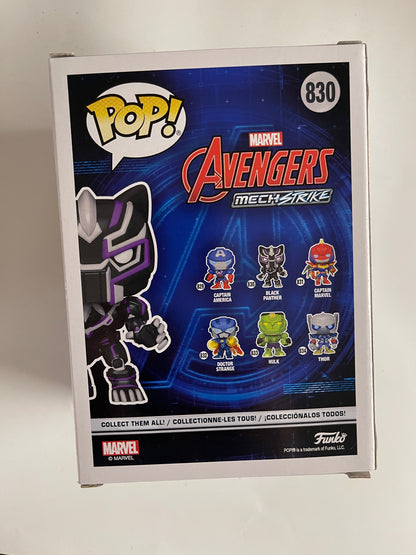 Marvel Funko Pop! - Black Panther #830 Avengers MechStrike Glow Target Exclusive