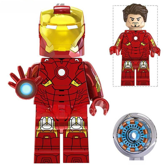 Marvel Lego Custom Minifigure - Iron Man 5