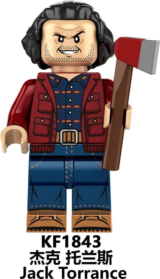 Movies Lego Custom Minifigure - Jack Torrance 1