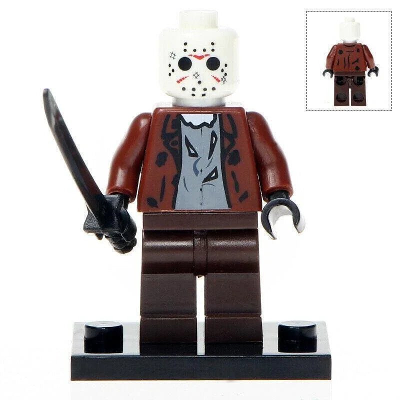 Movies Lego Custom Minifigure - Jason Voorhees Friday The 13th 2