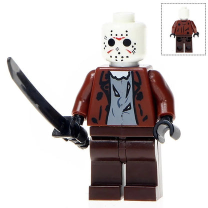 Movies Lego Custom Minifigure - Jason Voorhees Friday The 13th 2