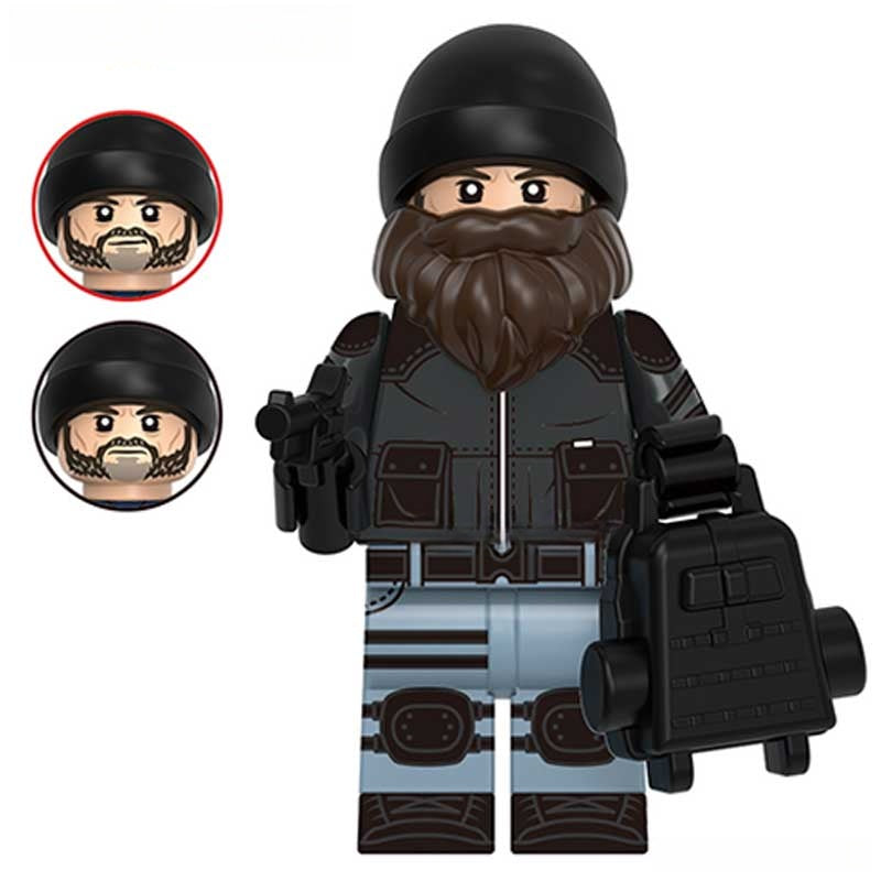 TV Lego Custom Minifigure - Jim Hopper Stranger Things