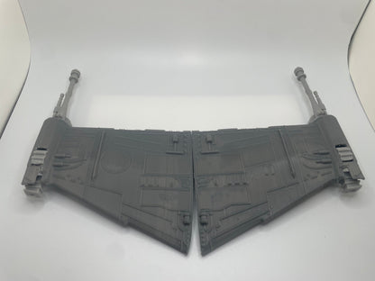 Star Wars B-Wing fighter Top and Bottom & Cannons Set Repro Part Vintage Kenner