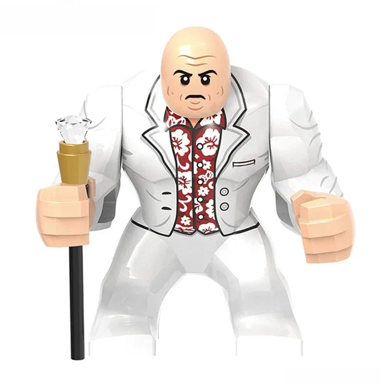 Marvel Lego Custom Minifigure - Kingpin (Big Figure)